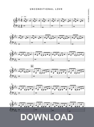 Unconditional Love- Sheet Music - Download