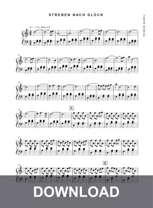 Streben nach Glück - Sheet Music - Download